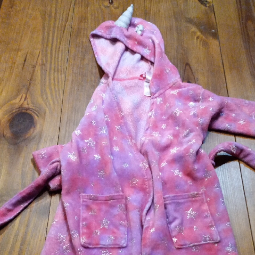 Justice Size 10 Unicorn Robe